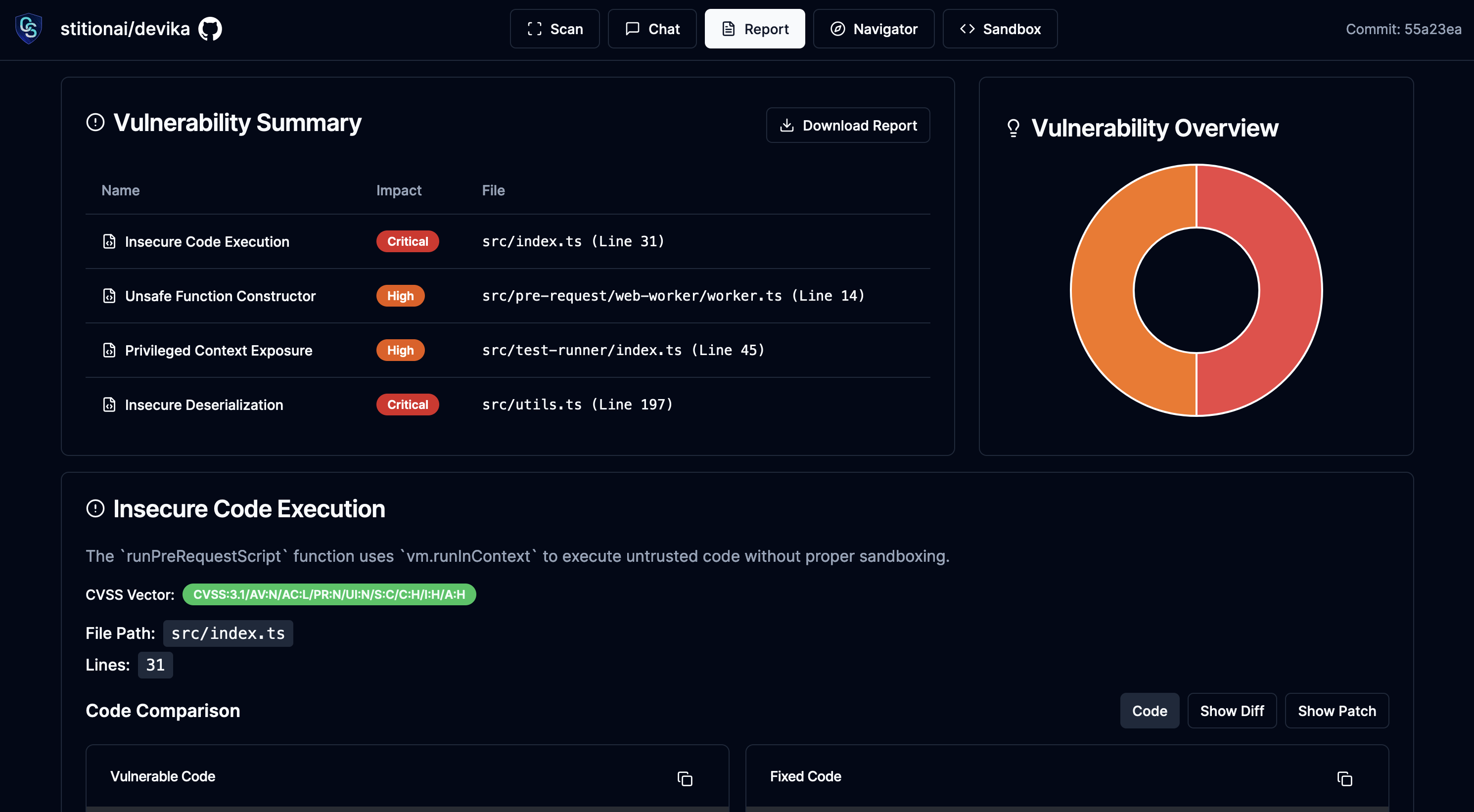 AI-Powered Vulnerability Detection